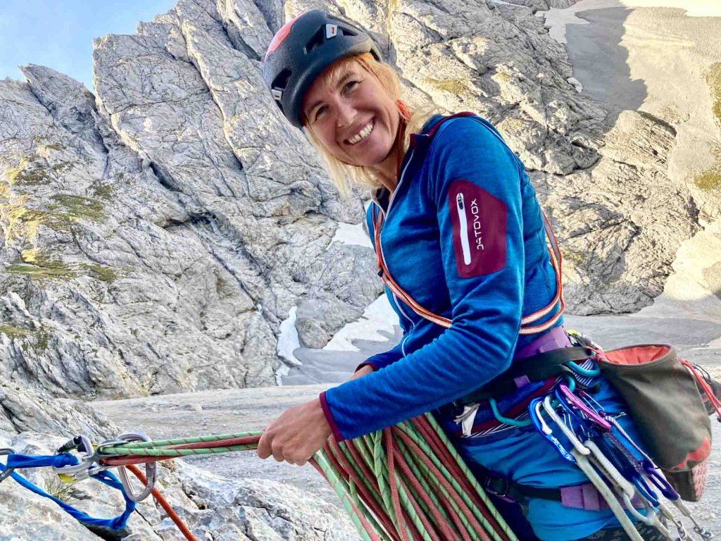 Bergpol Podcast Angelika Feiner Natürlich mit Öffis Buch Skitour Klettern